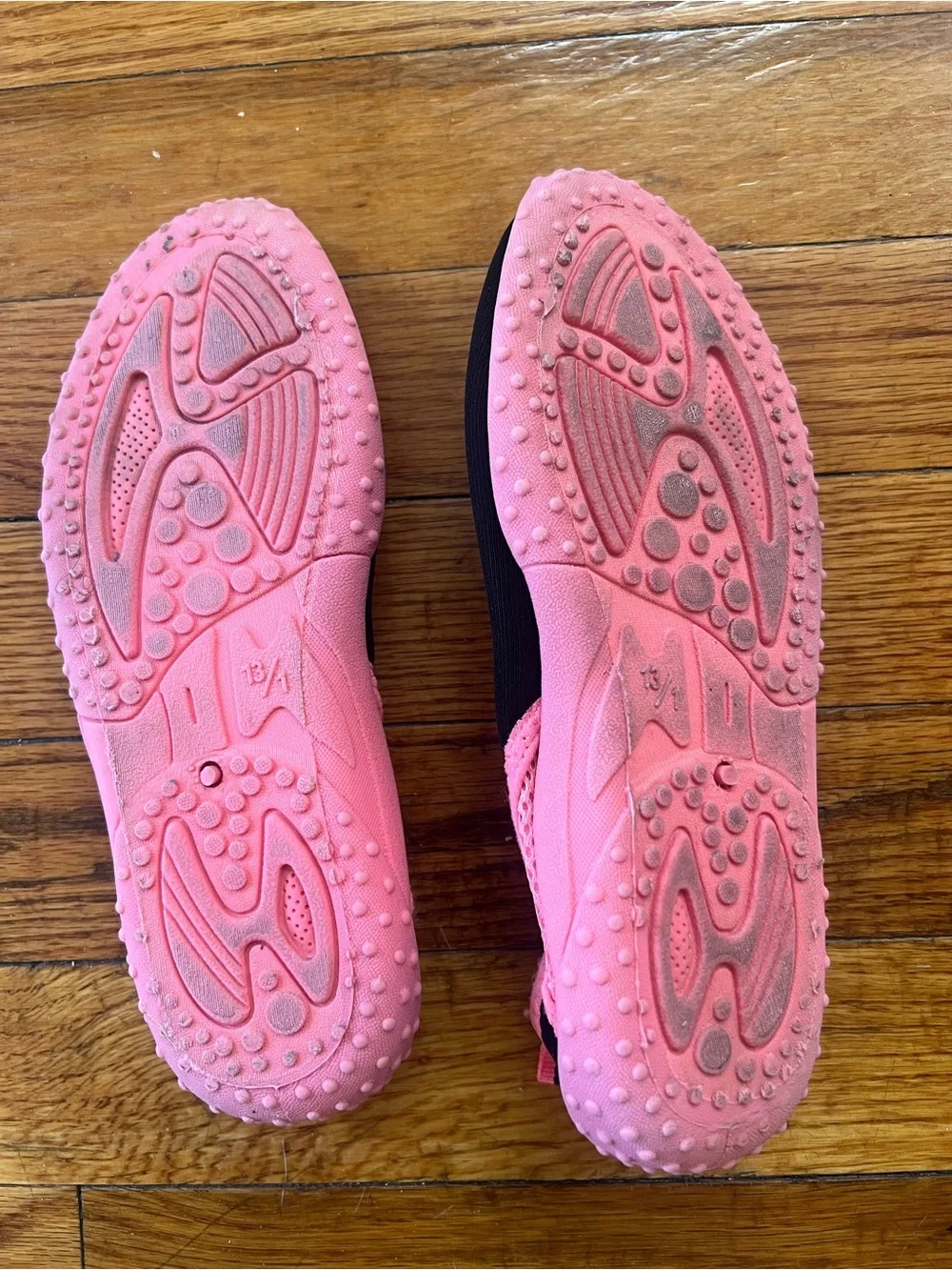 Place Black and Pink Kids Mary Jane Water Shoes